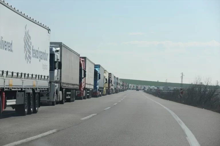 Bulgar sınır kapılarında Tır kuyrukları bitmiyor