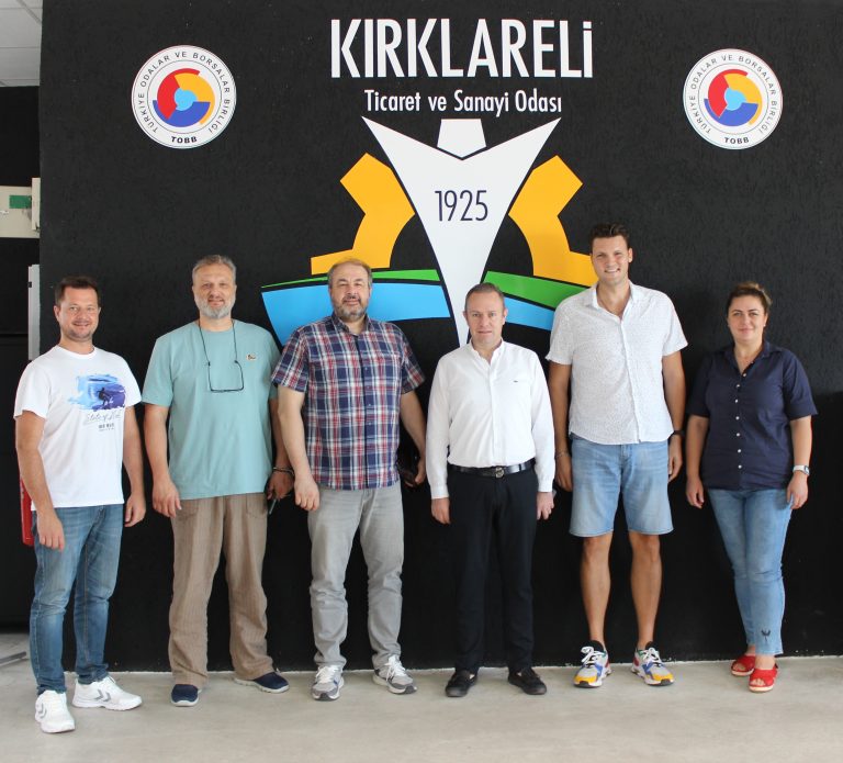 Bulgaristan’da faaliyet gösteren bazı Türk firmalarının Kırklareli temasları