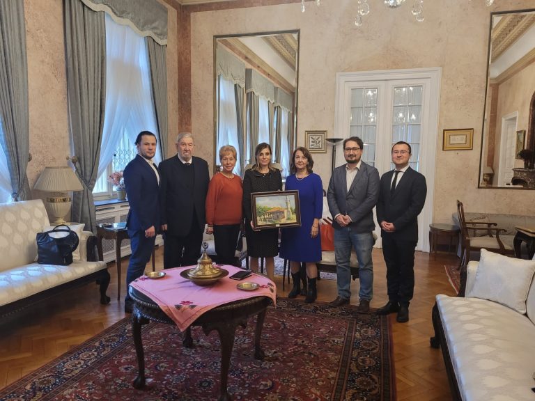 Büyükelçi Aramaz’a veda ziyareti