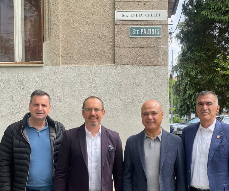 Büyükelçi Altan, Timişoara’da Evliya Çelebi Caddesinde