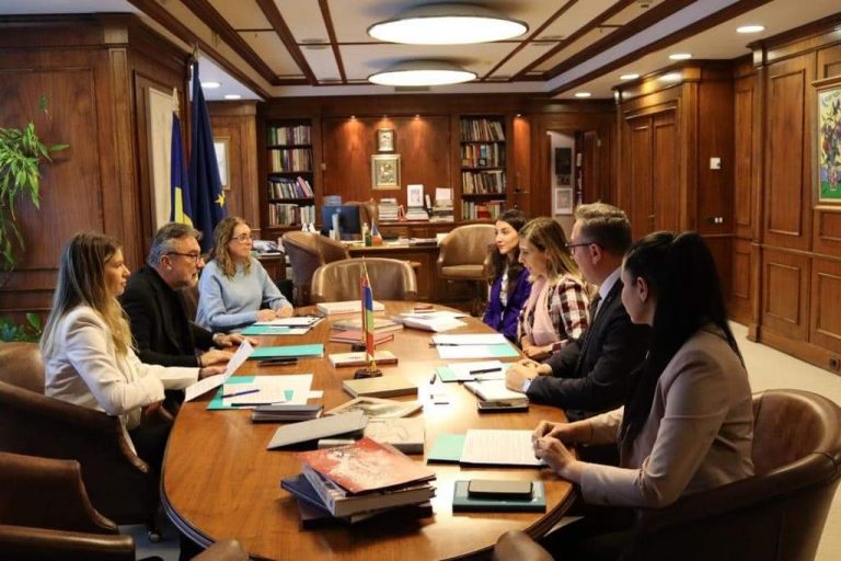 Büyükelçi Aramaz’dan Kültür Bakanı Romaşcanu’ya veda ziyareti
