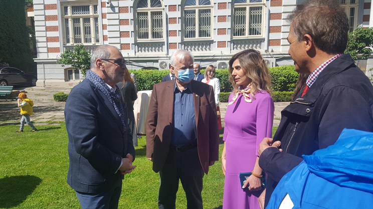 Büyükelçilik’te bayramlaşma