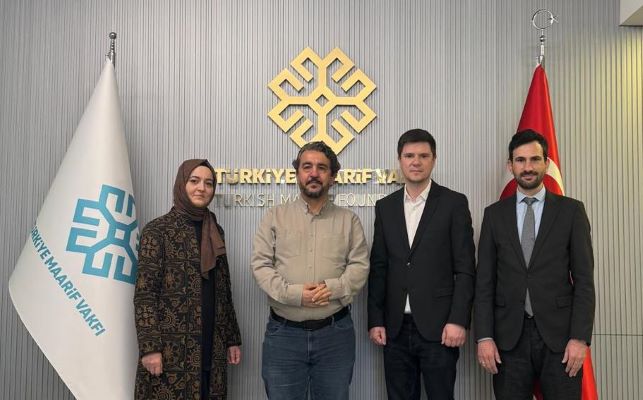 Comşa, İstanbul’da Maarif Vakfı’nı ziyaret etti