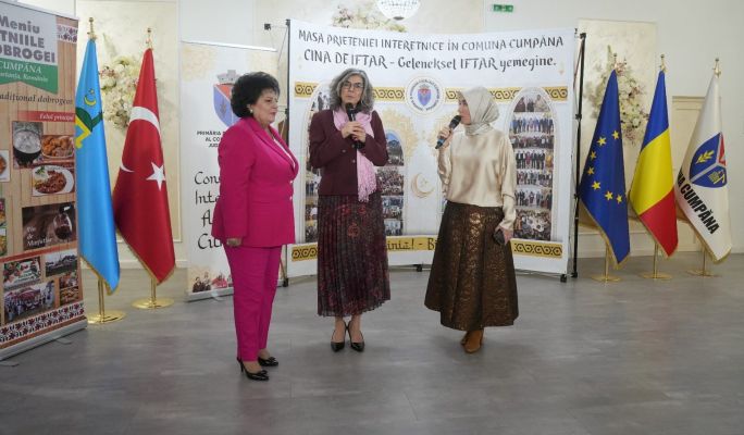 Cumpăna Belediyesi iftar yemeği verdi