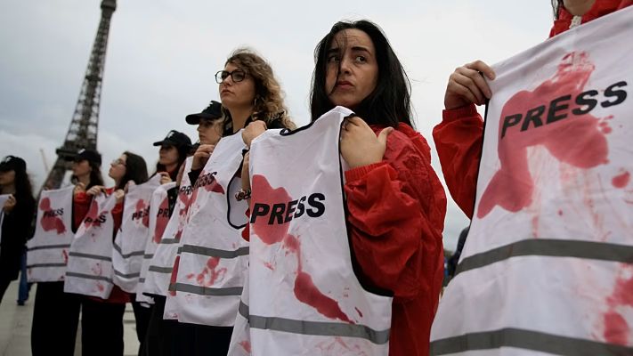 Dünyada 1 yılda öldürülen 67 gazetecinin 43’ünü İsrail öldürdü