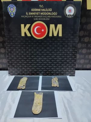 Edirne’de Otobüste 2 Kilo Altın Ele Geçirildi