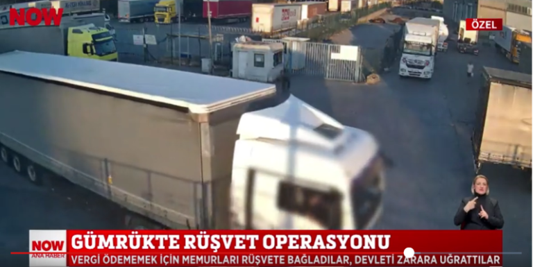 Gümrükte rüşvet operasyonu
