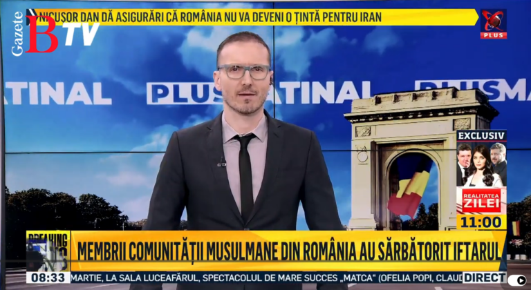 RUMEN TELEVİZYONUNDA RAMAZAN AYI HABERİ / ŞTIRI DE RAMADAN LA TELEVIZIUNEA ROMÂNĂ