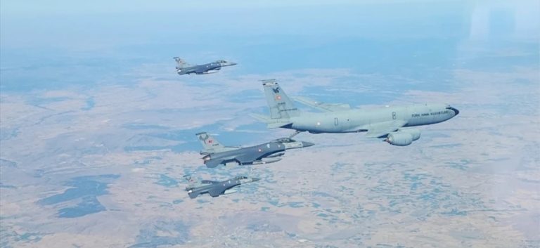 F-16 ve KC-135R uçaklarımız Romanya’da eğitime katıldı
