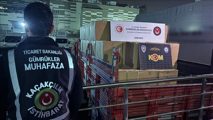Gümrüklerde 9 ayda 16,3 milyar euroluk kaçak eşya yakaladı