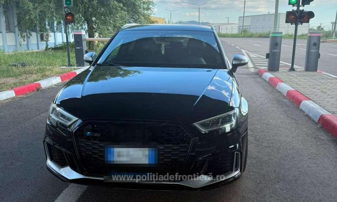 İtalya’nın aradığı çalıntı otomobil Romanya sınırında ele geçirildi