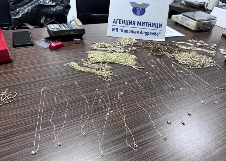 Kapıkule Sınır Kapısı’nda Kaçak Altın Ele Geçirildi