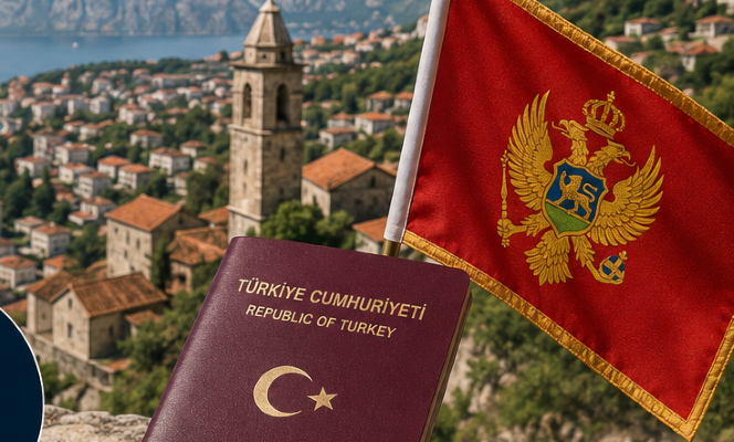 Karadağ, 1 Kasım’dan itibaren Türk vatandaşlarına vize uygulayacak