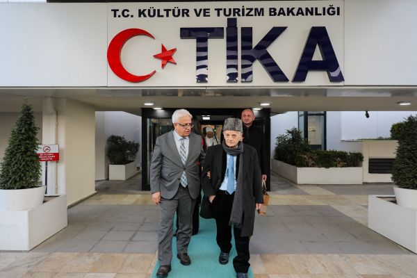Kırımoğlu ve beraberindeki heyet TİKA’da