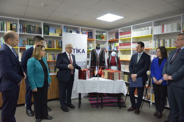 Kişinev Mihail Çakir Kütüphanesi TİKA’nın Desteğiyle Yenilendi