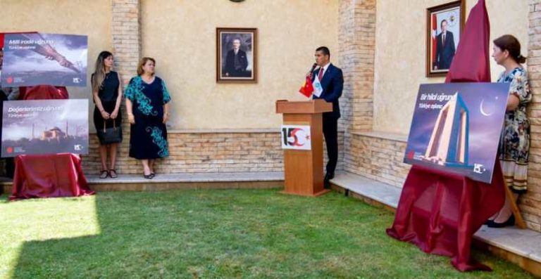 Köstence Başkonsolosluğu’nda 15 Temmuz’u anma töreni