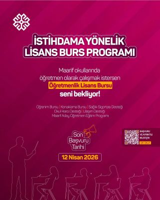 Maarif’ten İstihdama Yönelik Lisans Bursu