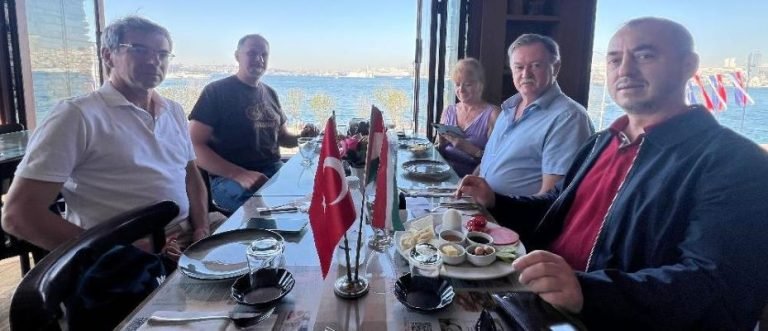 Macar itfaiye heyetinin İstanbul temasları
