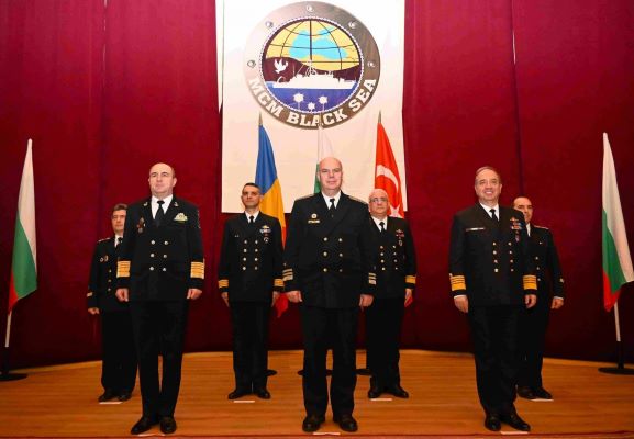 Mayın Görev Grubu komutası Bulgaristan’a geçti