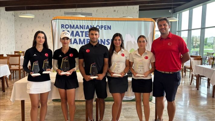 Milli golfçüler Sude Bay ve Selen Sedar, Romanya’da birinci oldu