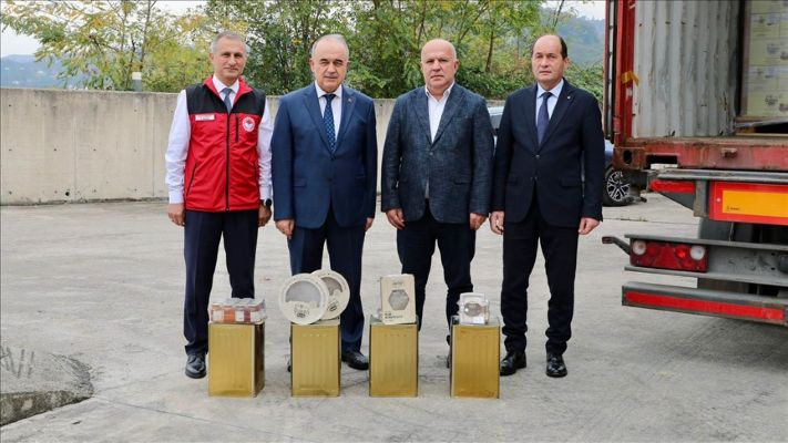 Ordu’dan İngiltere’ye 8,8 ton bal ihraç edildi