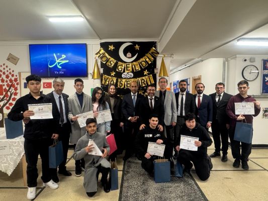 Ramazan ayını ödül töreni ile karşıladılar