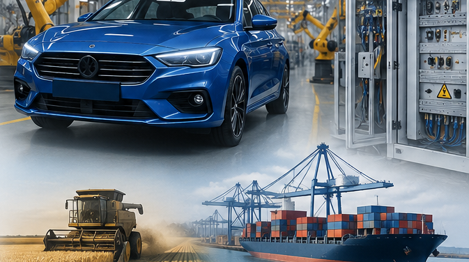 Romanya ihracatında otomotiv ve elektronik ilk sırada