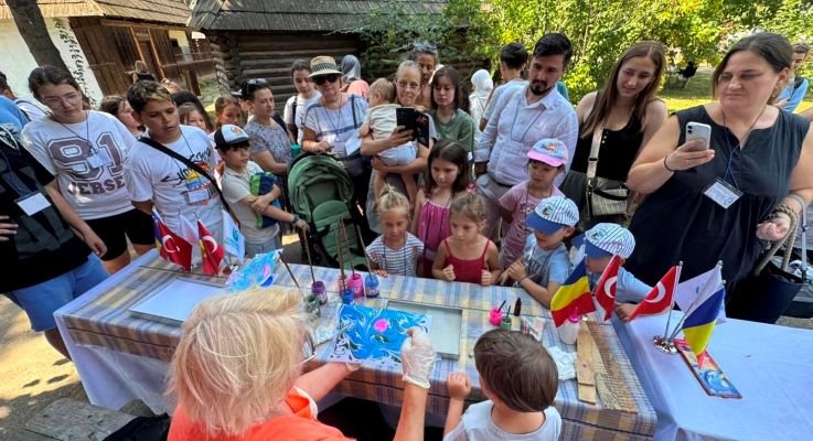  Romanya’da Köyde Türkiye Yaz Kampı Sona Erdi