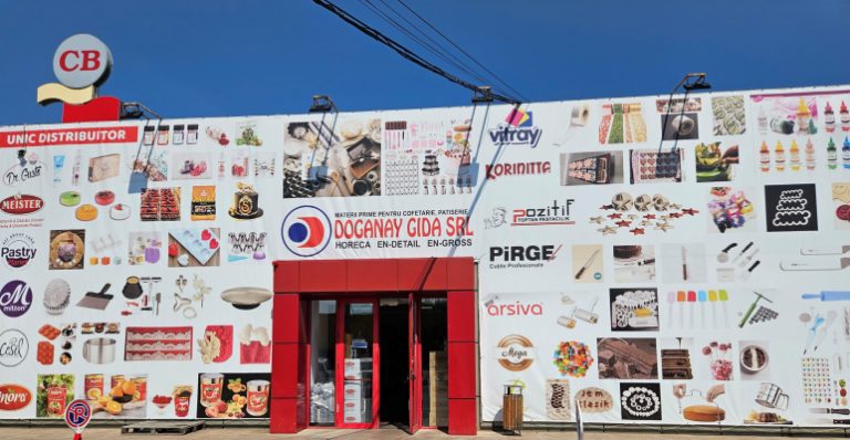 Romanya’da, pastane malzemeleri satıcımız Doganay Gıda büyümeye devam ediyor