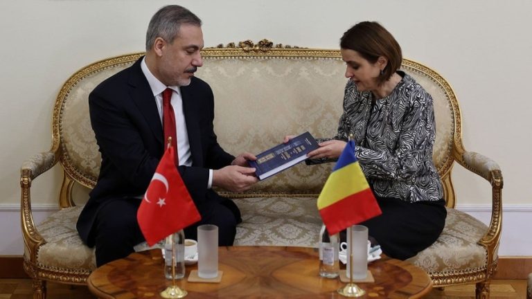 Rumen Bakan Odobescu, Bakan Fidan ile görüştü