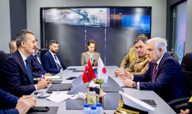 Savunma Sanayi Başkanı, Rumen Bakan ile görüştü