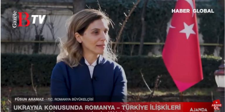 BÜKREŞ BÜYÜKELÇİSİ FÜSUN ARAMAZ BÖLGEDEKİ DURUMU DEĞERLENDİRDİ
