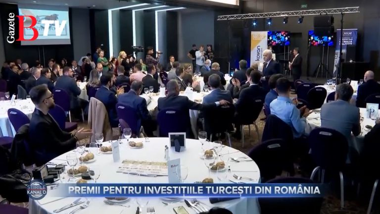 ROMANYA ULUSAL KANALINDA ÖDÜL TÖRENİMİZİN HABERİ