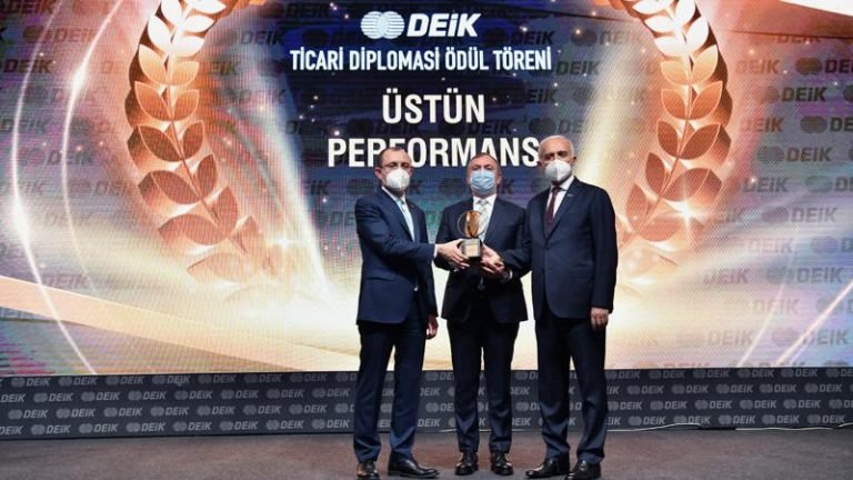 Süsli’ye ‘Ticari Diplomasi Ödülü’