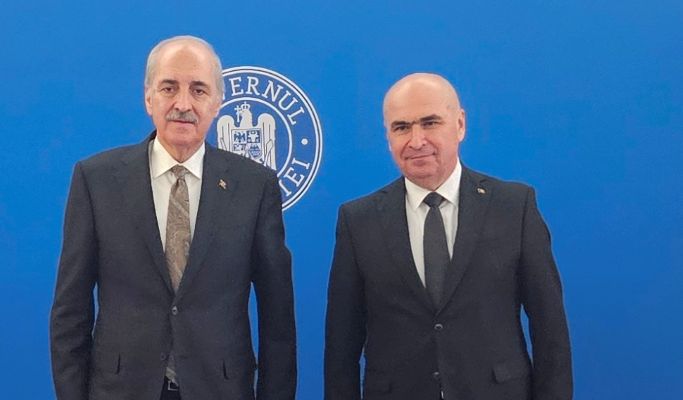 TBMM Başkanı Romanya Başbakanı ile görüştü