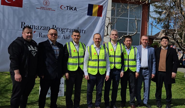 TİKA, Dobruca’da 2 bin aileye gıda yardım paketi ulaştırdı