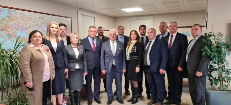 TİKA’ya Moldova Belediyeler Birliği’nden ziyaret