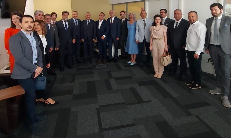 Trakyalı sağlıkçılar TYD’ni ziyaret etti