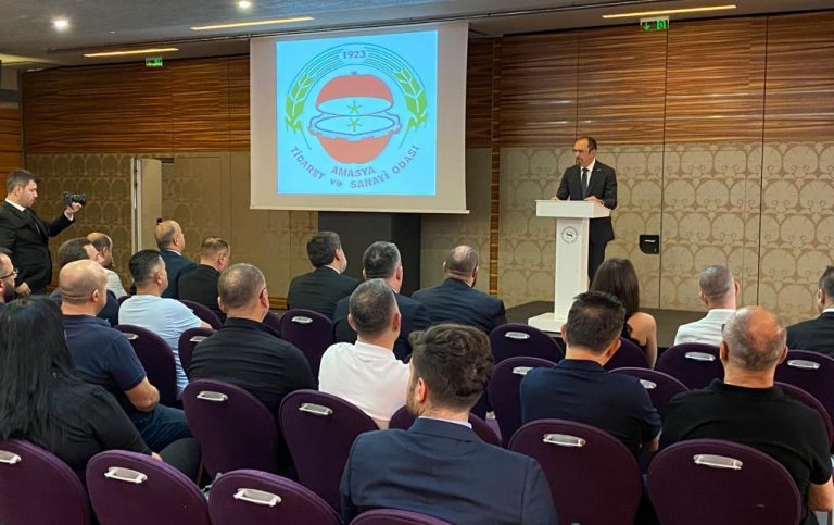 TYD Derneği Amasya Ticaret heyetini ağırladı