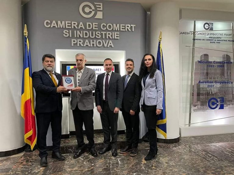 TYD’den Prahova Ticaret ve Sanayi Odası’na plaket