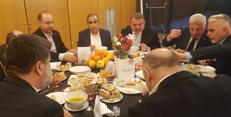 TİAD iftar yemeğinden kareler