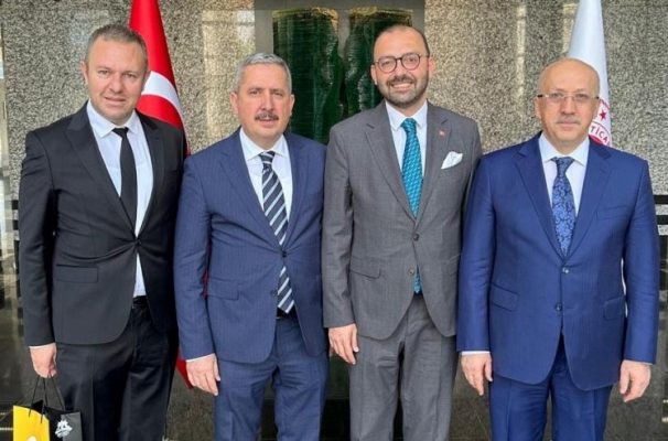 Ticaret Bakan yardımcılarına Dereköy bringi