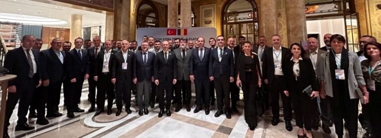 Türk çelik firması yetkilileri Bükreş’te yüz yüze görüşmeler gerçekleştirdi