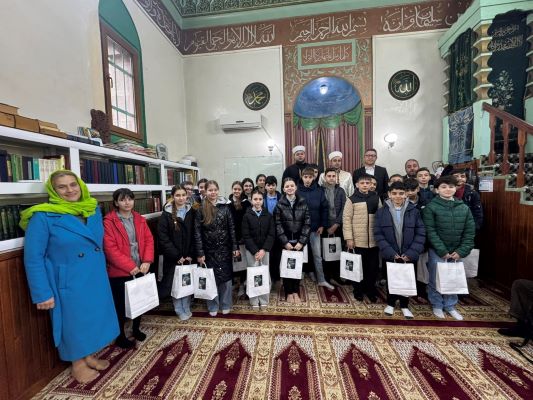 Türkçe öğrencilerinden cami ziyareti