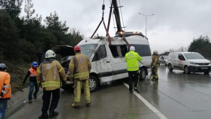 Türkiye’de trafik kazası geçiren 9 Rumen’in sağlık durumu iyi