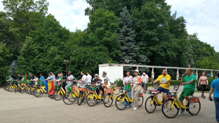 Türkmenistan Bükreş Büyükelçiliği Bisiklet Turu düzenledi