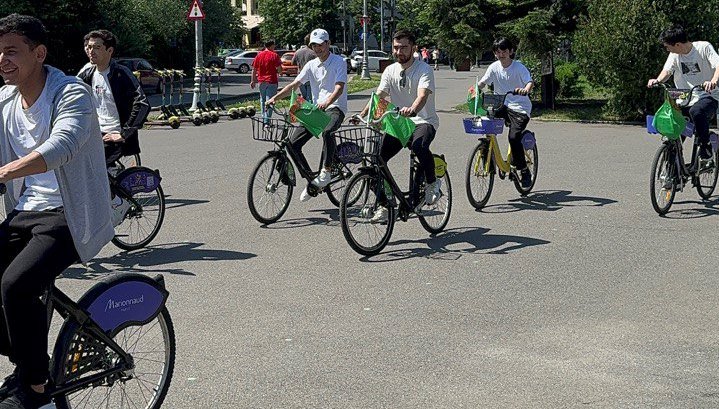 Türkmenistan Büyükelçiliği’nden bisiklet gezisi etkinliği