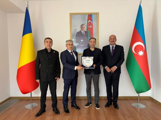 UID heyeti Büyükelçi Osmanov’u ziyaret etti