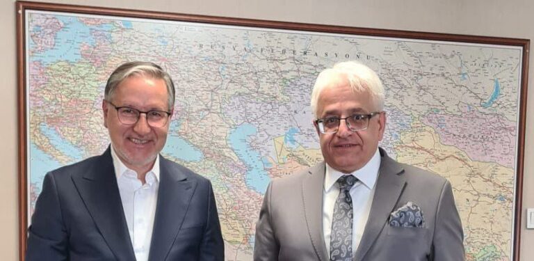 UMAD Başkan Yardımcısı Karataş TİKA’yı ziyaret etti