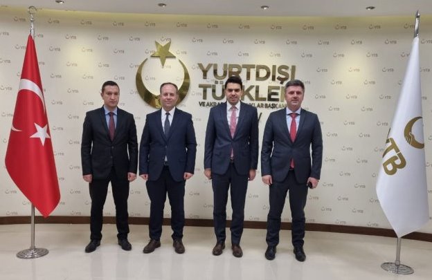 YTB Başkanı Eren, Batı Trakyalı belediye başkanlarını kabul etti